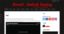 Desktop Screenshot of iamhermitthecrab.com